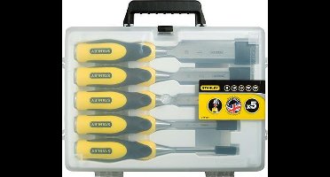 STANLEY Steekbeitelset Dynagrip 5Dlg. (6.12.18.25.32 mm) - 2-16-885