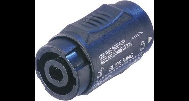 NEUTRIK - SPEAKON ADAPTER, 4-PIN VROUWELIJK - 4-PIN VROUWELIJK (NL4MXX)
