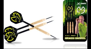 XQmax Darts XQmax Dartpijlen MvG 20g messing zwart QD7000610