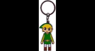 Nintendo Zelda Sleutelhanger Link With Movable Head Multicolours
