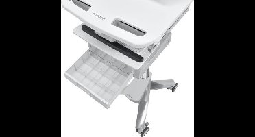 Ergotron StyleView Aluminium, Grijs, Wit Vlakke paneel Multimediawagentje