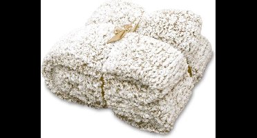 Unique Living Knut - Fleece - Plaid - 150x200 cm - Honey