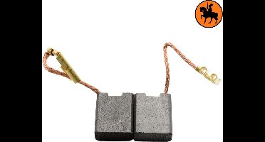 Koolborstelset voor Ryobi frees/zaag G1830 - 7x16x20mm