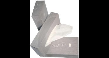 Euro Products Facial Tissues Cellulose 2-laags 21x21cm