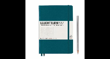 Leuchtturm1917 A5 Medium Notitieboek Hardcover Dotted Pacific Green Overig - Overig