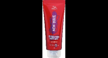 Wella New Wave Power Hold Gel Ultra strong - 6 x 200 ml