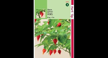 Hortitops zaden - Peper Biquinho 10 zaden 1000 scoville Hortitops