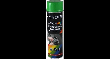 Motip removable coating / sprayplast / plastidip hoogglans groen (04305) - 500 ml.