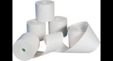 Thermische rollen kassabonprinter 80mm x 75m x 12mm ( doos 20 rollen )
