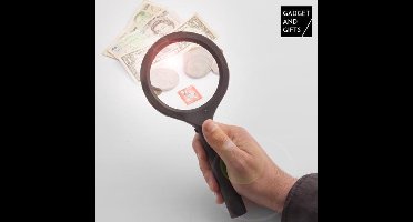 Vergrootglas met licht - Met 6 led lampjes - 24 cm - Loep met verlichting