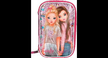 Depesche - TOPModel 3-vaks etui, gevuld - FRIENDS