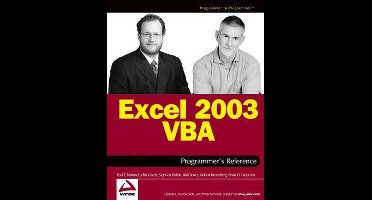 Excel 2003 Vba Programmer's Reference