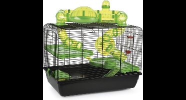 Beeztees Galaxy - Knaagdierkooi - Zwart - 58x38x43 cm