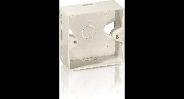 RJ45 universele equip oppervlak-Behuizing wit