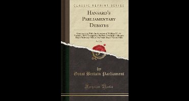Hansard's Parliamentary Debates, Vol. 276
