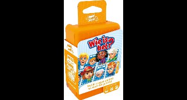 Cartamundi Wie is het? Kaartspel - Raadspel voor 2 spelers - Vanaf 4 jaar