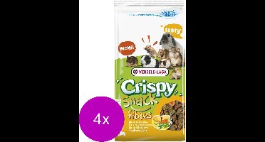 Versele-Laga Crispy Snack Fibres - Konijnenvoer - 4 x 1.75 kg