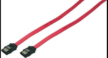 SATA LogiLink 0.90m 6GBs Rood