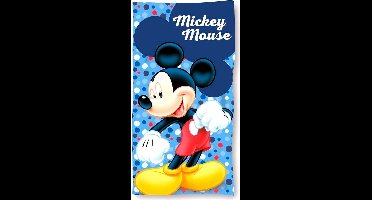 Disney Mickey Mouse - Badhanddoek - 100% katoen - Strandlaken - 140 x 70 cm.