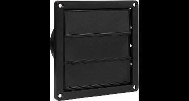 Nedco BV Universeel lamellenrooster Ø 100-130mm Zwart