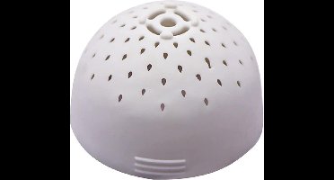 Klein vergiet voor inmaakpotten - wit - siliconen