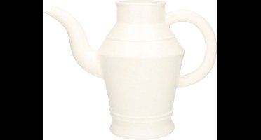 Esschert design vintage planten gieter - parelwit - kunststof - 2 liter