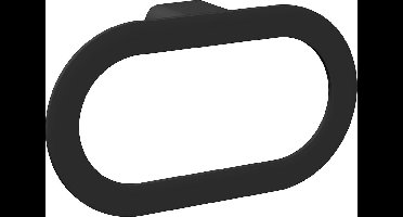 Allibert handdoekdrager Loft-Game Mat Zwart