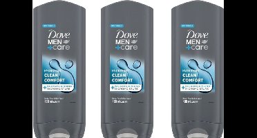 Dove Men+Care Clean Comfort Douchegel XL - 3 x 400 ML