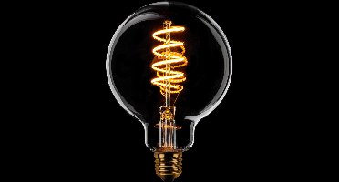 ETH Globe 95mm Filament spiraal LED 7.5w E27 240v 2200k dimbaar helder