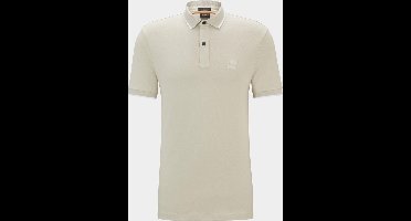 BOSS Orange Polo korte mouw Beige Passertip 10256683 01 50507699/271