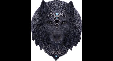 Nemesis Now Wolf Moon wanddecoratie - zeer gedetailleerd en mooi! - 30cm x 30cm