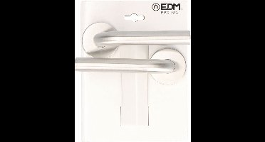 Handgreep met rozet EDM 575 Roestvrij staal Ø 53 mm