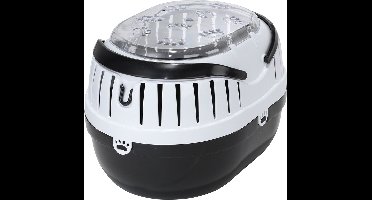 Ebi Transportbox Paw Charcoal - Zwart - 35x25x25 cm