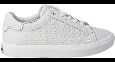 Kaylee Embossed Sneakers Wo - White