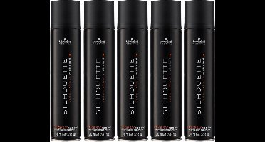 5x Schwarzkopf Silhouette Super Hold Spray 300ml