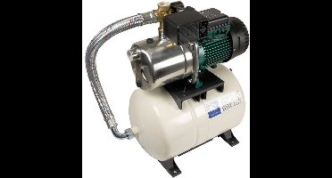 DAB Aquajet-Inox 82/20 M Hydrofoorpomp / Tuinpomp - Met Drukvat - 3600l/h - 850W - RVS - Voor Tuinberegening