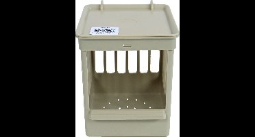 Fauna Plastic Nestkastje Met Tralies - Beige