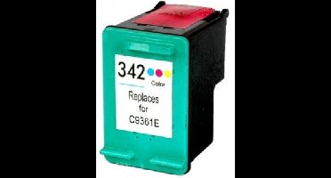 Inktcartridge Geschikt voor HP 342XL | 1x Kleur Geschikt voor HP DeskJet 5420, 5440, Photosmart C3170, PSC 1507, 1513S