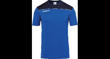 Uhlsport Offense 23 T-Shirt Kinderen - Royal / Marine / Wit | Maat: 140