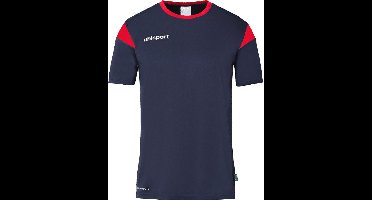Uhlsport Squad 27 Shirt Korte Mouw Heren - Marine / Rood | Maat: 2XL
