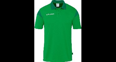 Uhlsport Squad 27 Polo Kinderen - Groen / Lagoon | Maat: 140