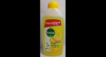 Dettol - Allesreiniger - Citroen - 500 ml - Voordeel Set 6 Stuks