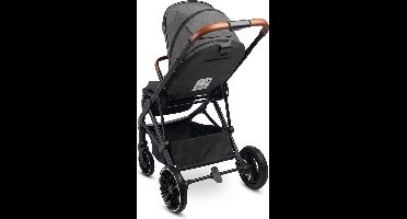 kinderwagen ratio donker grijs