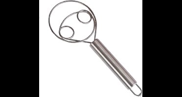 Deense Deegklopper- Dubbele Ring- Spiraal Garde- RVS