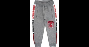 Spiderman joggingbroek - Marvel - trainingsbroek - grijs - 128 cm - 8 jaar