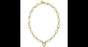 GUESS Amami Dames Ketting Staal - Goud