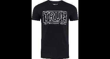 Mustang Heren T-Shirt Basic Print Tee regular fit Zwart S Ronde Hals Volwassenen Opdruk Print Shirts