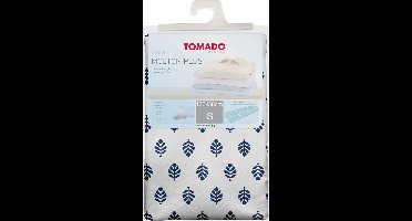 Tomado - Strijkplankovertrek - Molton Plus - Maat S - Afmeting strijktafel 110 x 30 - Afmeting hoes 120x38cm - Strijkplankhoes