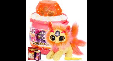 Magic Mixies Magical Gem Surprise Magische ToverKetel Vuur - Maak je Mixie Plushie