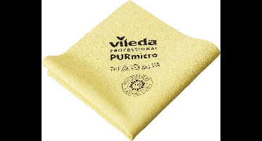 Vileda microvezeldoek Purmicro Active | pak van 5 stuks | geel